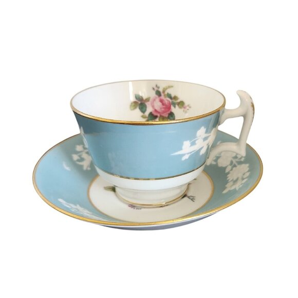 Spode "Old Country Rose" Tea Cup & Saucer England  2.5 x 3.5 - Picture 1 of 4